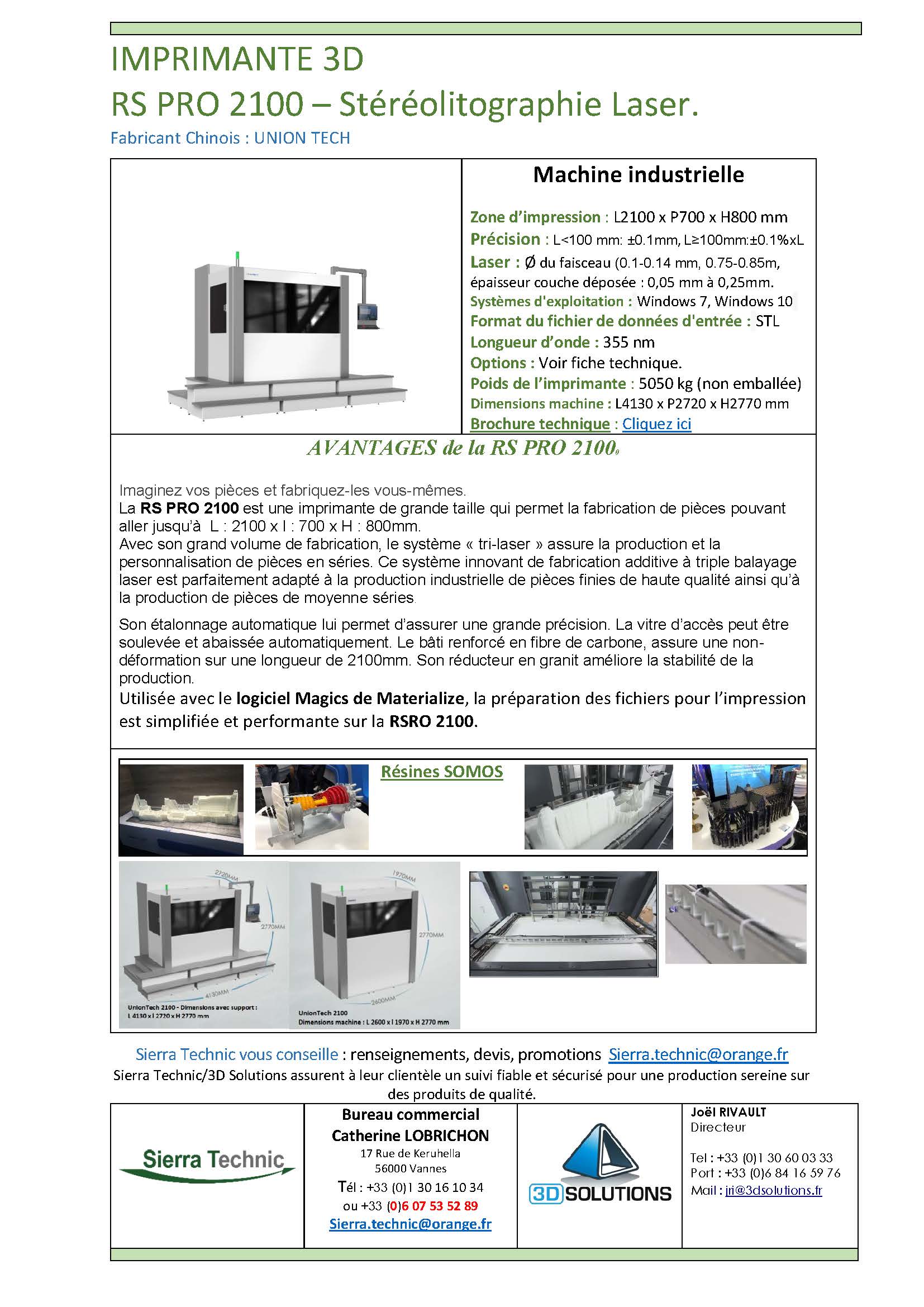 Presentation Union Tech RS PRO 2100 cl
